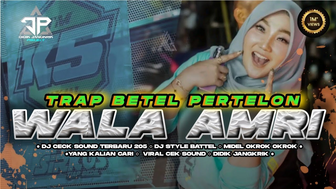 DJ WALA AMRI x DROP CINA ‼️TRAP BETEL PERTELON BASS SADIS DIDIK JANGKRIK