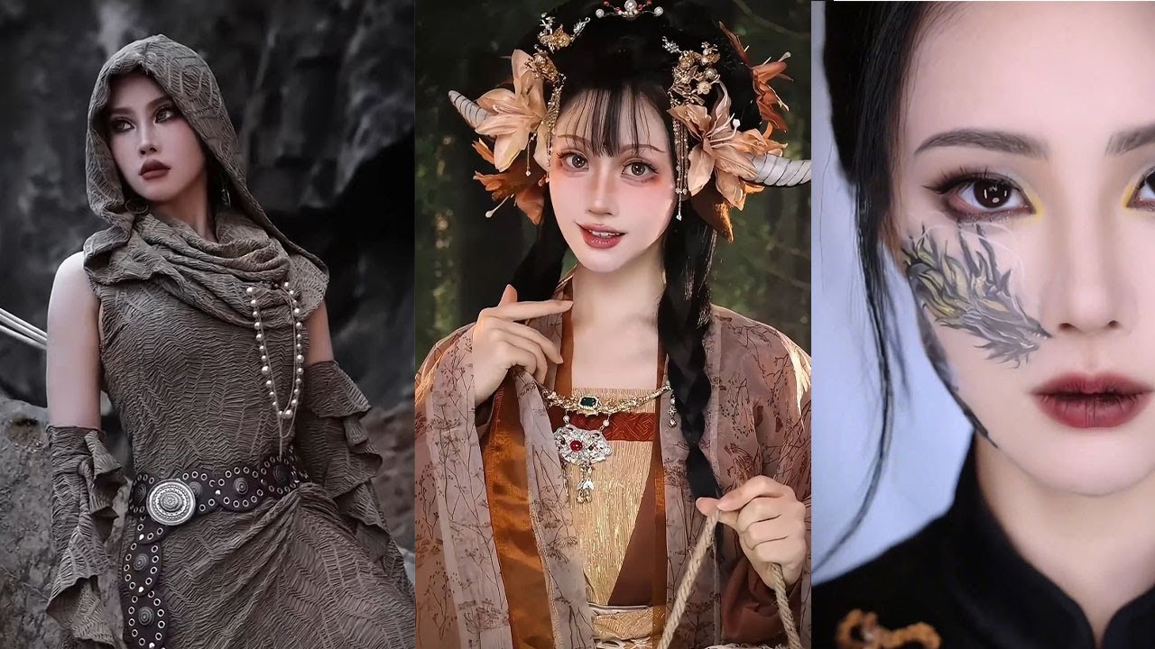 這兩天這個泡水變裝賊火，咱們也趕緊趕個熱點吧#makeup #makeupartist #美妝教學 #挑战100个反派角色 #仿妆不仿人 #cosplay