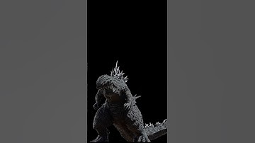 オリジナルゴジラ モーションテスト / Original Godzilla motion test【ファンアート / Fan art】【Blender】【3Danimation】【3Dアニメーション】