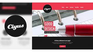 Ciyus - Single Page Portfolio | Themeforest Website Templates and Themes