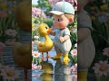 Baby & Duck Squad Dance Break 🐥💃✨ #duck #baby #dance #funny #shorts