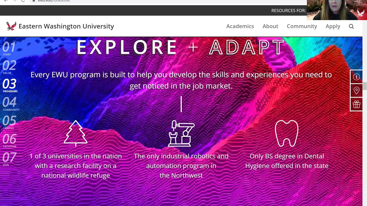 Eastern Washington University Admissions Presentation YouTube