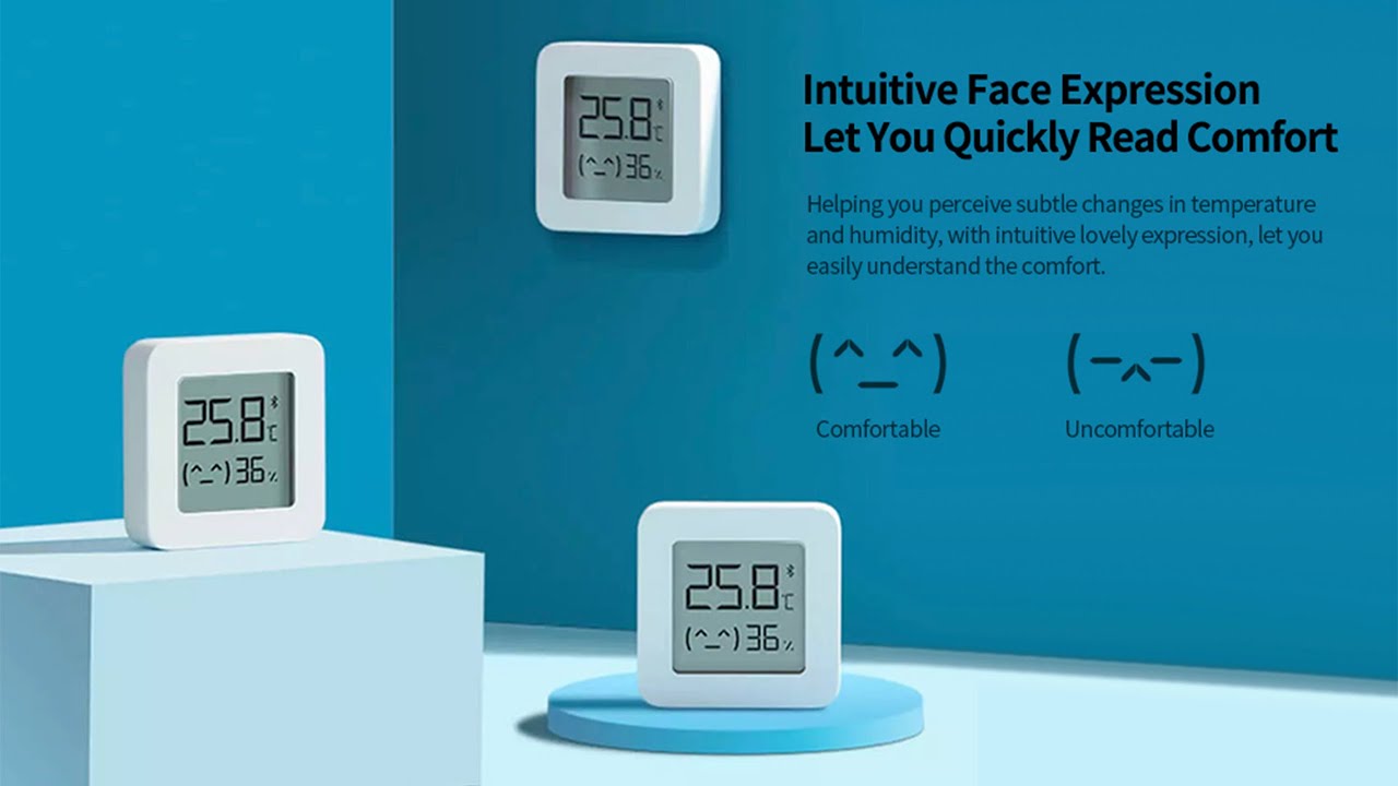 Original Xiaomi Mi Temperature and Humidity Monitor 2 Bluetooth Mi