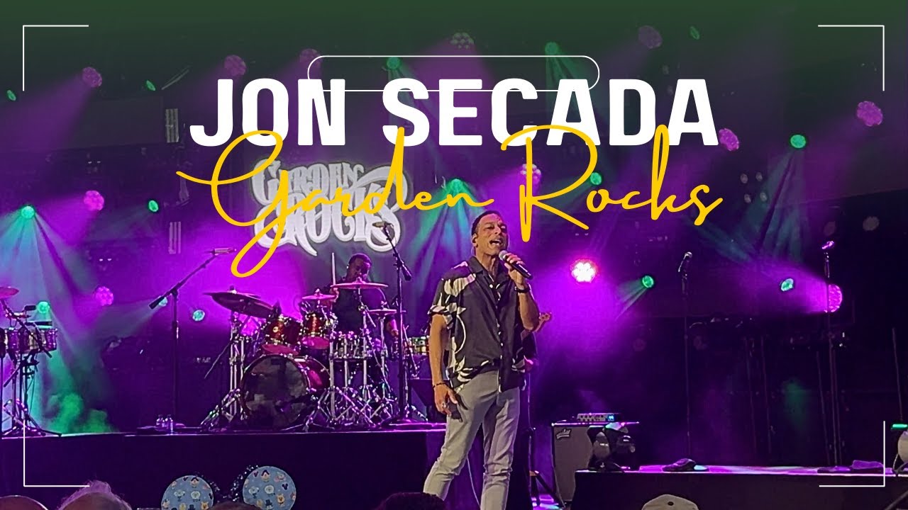 Jon Secada Live at Epcot – Garden Rocks 2025 Full Concert Performance