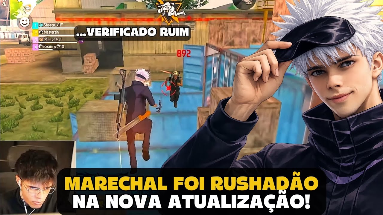 MARECHAL FOI PRO RUSHADÃO NA NOVA TEMPORADA! FREE FIRE - MARECHAL HIGHLIGHTS
