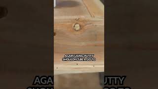 How to Use Wood Putty to Fill in Woodworking!