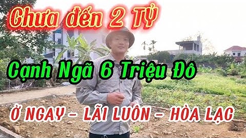 Mặt Tiền 7m, Giá bán Quá Rẻ So Với Tương Lai! Vị trí khủng! Đất nền Bình Yên, Thạch Thất, Hòa Lạc