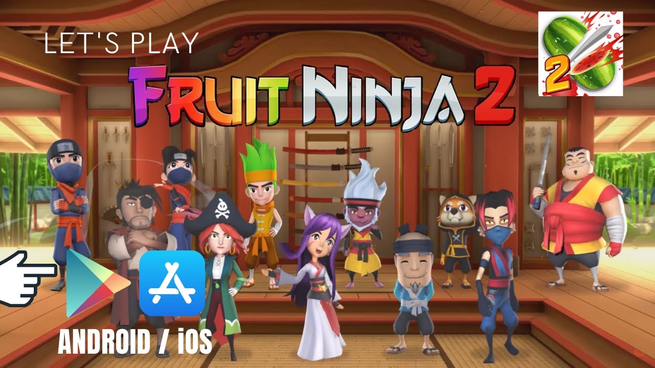 Fruit Ninja 2 Let's play gameplay - New Character (Android/iOS) 