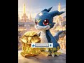Evolusi Digimental up Veemon #digimon #ai #anime #digimonshinka #fyp