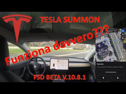 Come funziona il Summon di Tesla? E' davvero utilizzabile?
