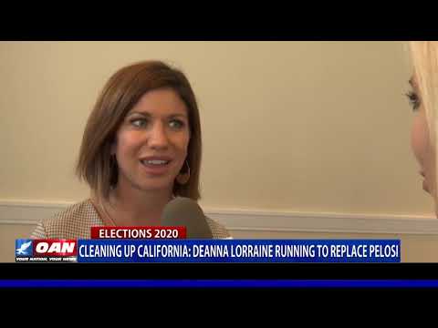 Cleaning up Calif.: DeAnna Lorraine running to replace Pelosi