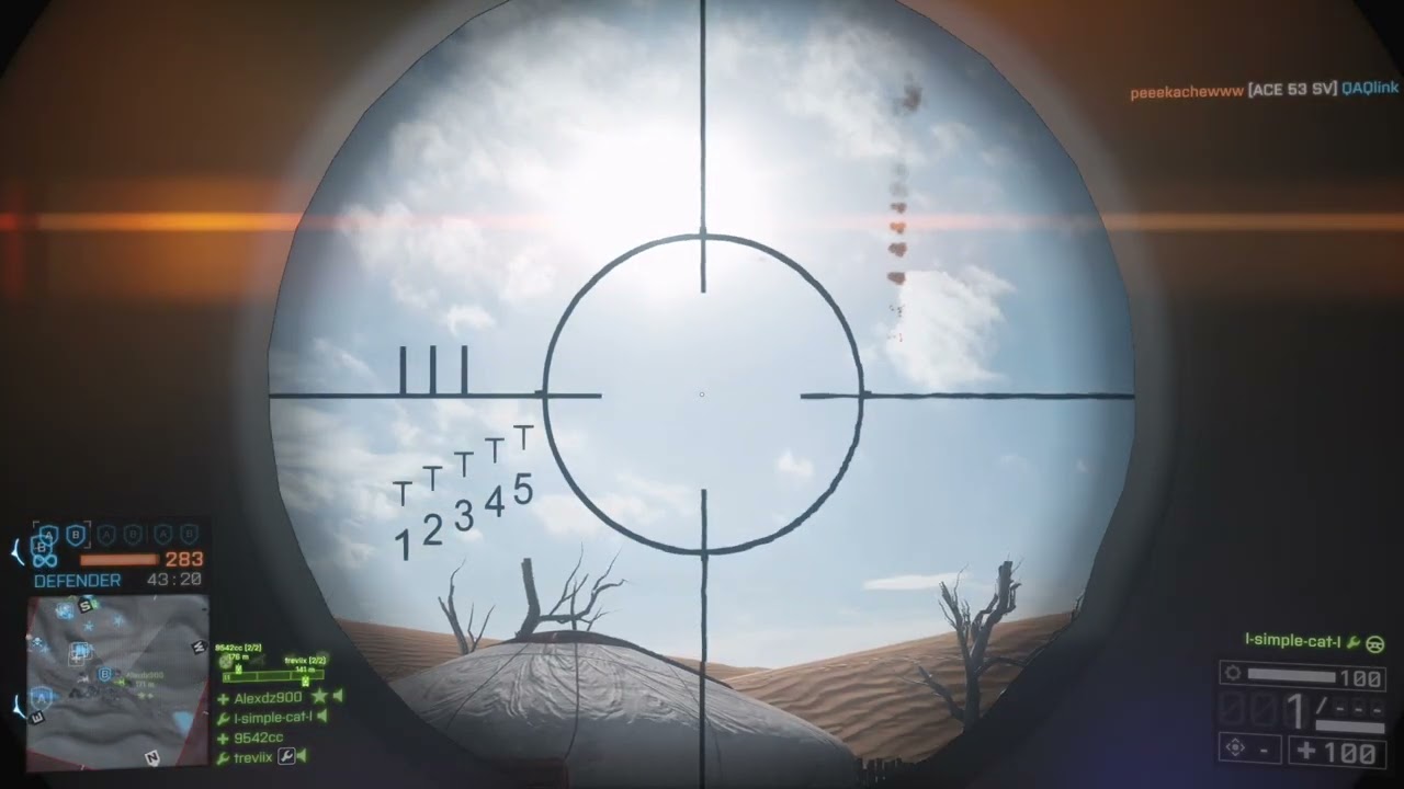 Battlefield 4 - HJ-8 Launcher vs Attack Jet on Silk Road Rush