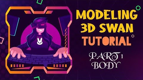 Metasequoia 4 Tutorial For Intermediate Level 3 : How To Make 3D Swan Part 1-Body#phionestudio