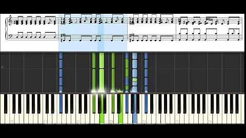 love is feeling - the heir ost - piano synthesia