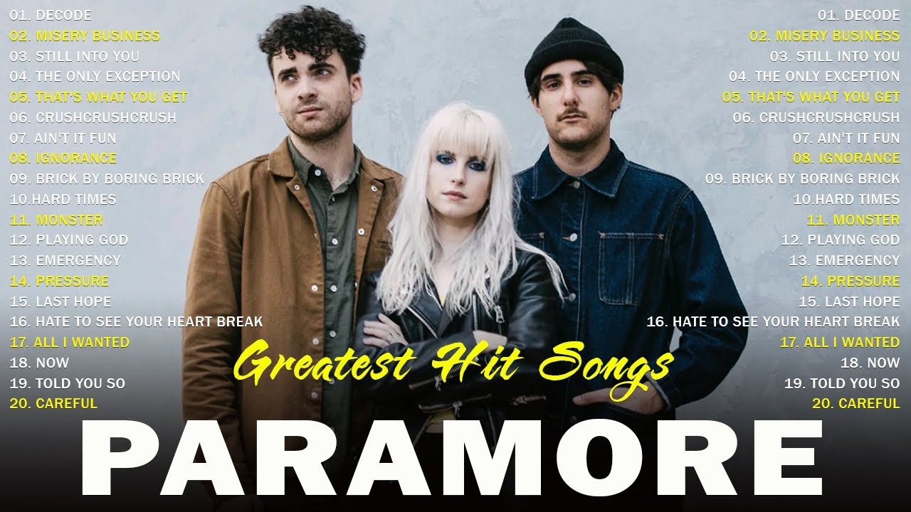 Paramore: albums, songs, playlists