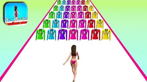 Clothes Run Game DressUp All Levels iOS,Android Mobile Gameplay Walkthrough Update New Level TOVBAZ,