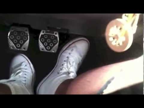 White Converse Shoes Driving Manual 