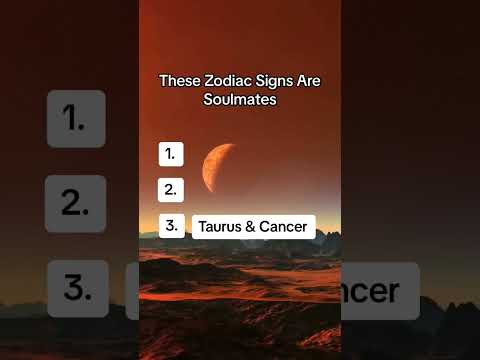 These Zodiac Signs are Soulmates #astro #zodaic #astrology #trending #zodiac #birthsigns #zodic