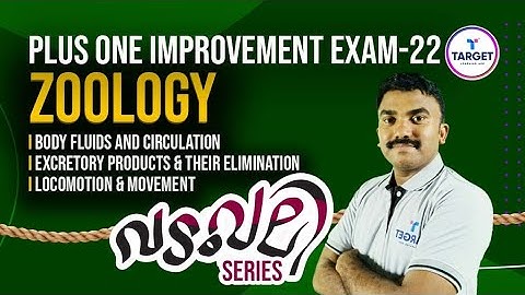 Plus One Zoology Improvement Exam Revision Live | 3 Chapters | Target Learning App | Shaheer Sir