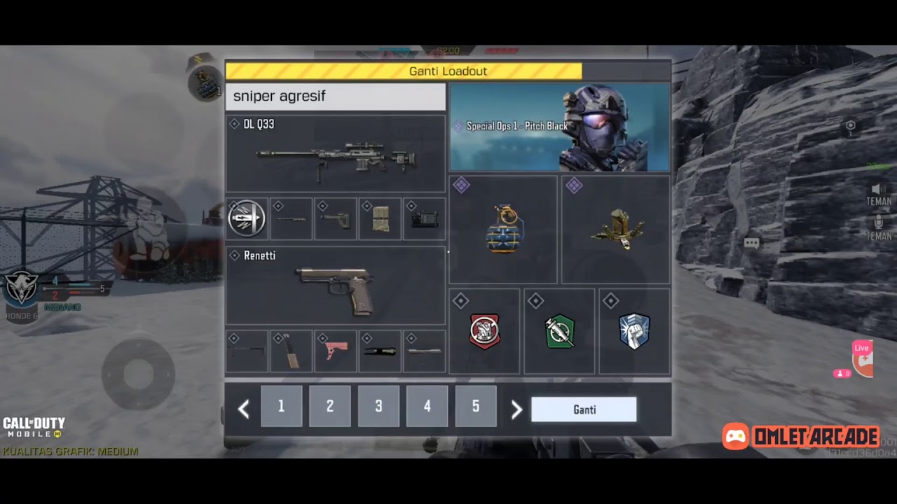 Cloud 5 finger live day 10 ( hari ke 10) Call of Duty Mobile Garena