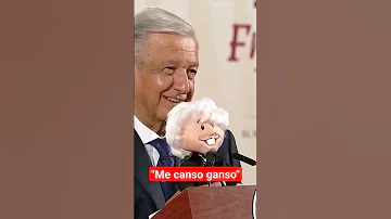 AMLO juega en la Mañanera con 'Amlito' que habla #milenioshorts