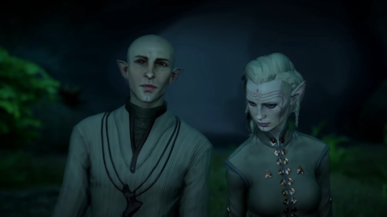 Dragon Age : Solas x Lavellan Tribute, Solavellan 💙 - YouTube
