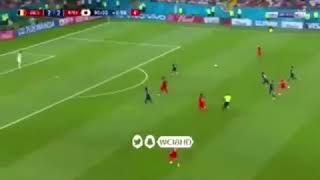 هدف بلجيكا القاتل على اليابان في الدقيقة 94 - دور ال 16 من كاس العالم في روسيا 2018