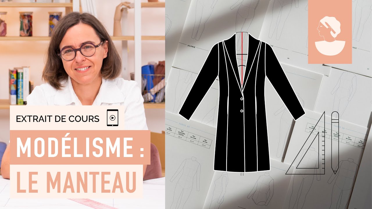 Extrait gratuit : J'apprends à patronner un manteau