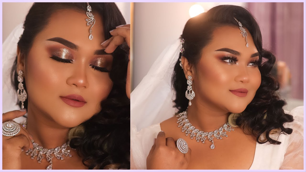 Western Fusion Bridal Makeup Tutorial | Bridal Week Day-1 | Raisa Naushin
