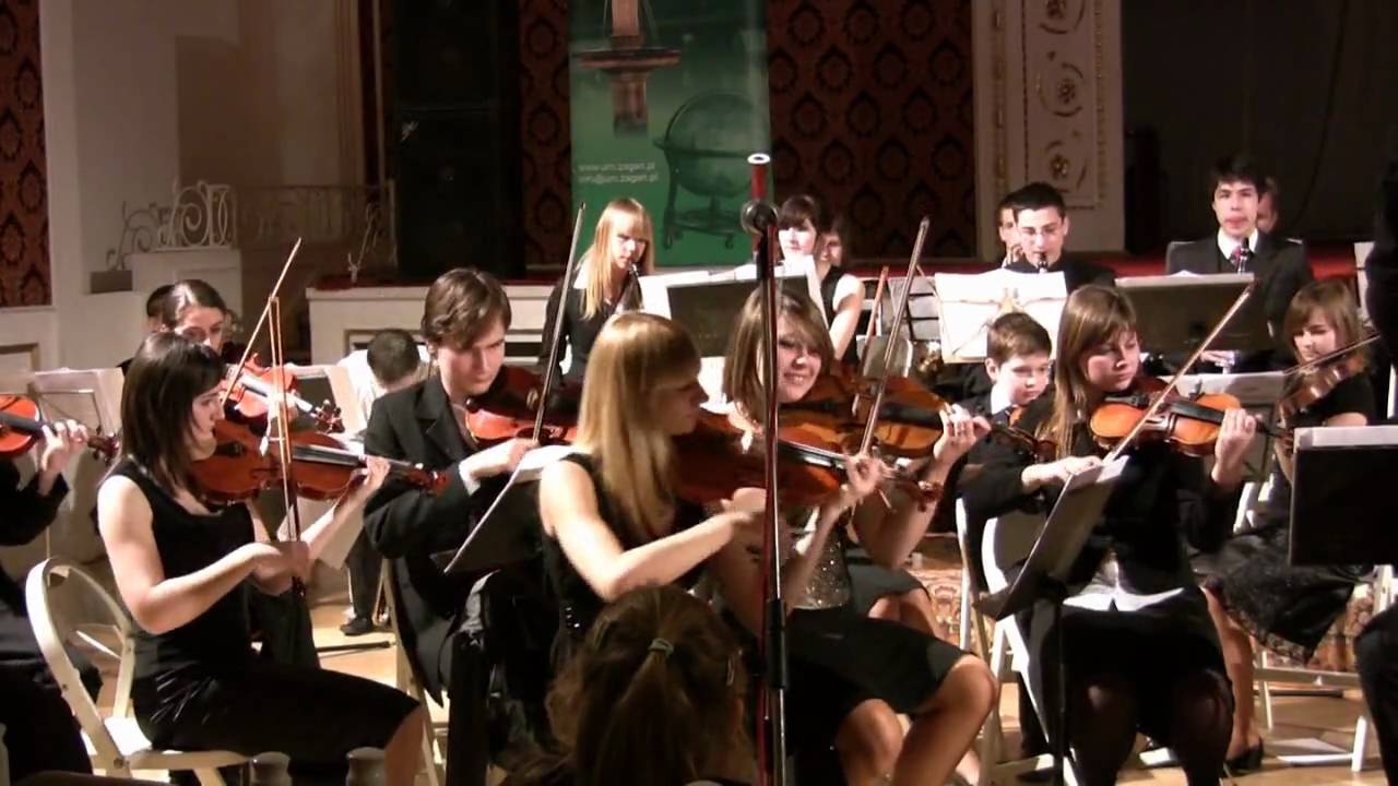 010 Melodie świata 2   oprac  W  Matuszewski w wykonaniu orkiestry PSM w Żaganiu