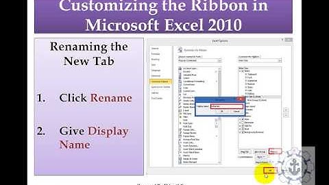#️⃣📢📣Introduction to customizing the ribbon in Microsoft Excel👨💻👩💻