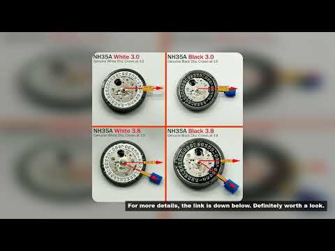 Japan Genuine NH35 Automatic Mechanical Movement High Accuracy 24 Jewels Mod Watch Replacement NH35A