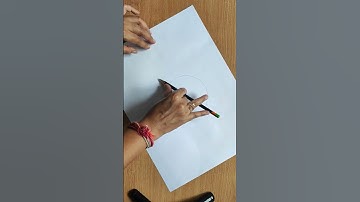 Draw Circles without tools 🤞#shorts #short #youtubeshorts #draw #viral #satisfying #creative