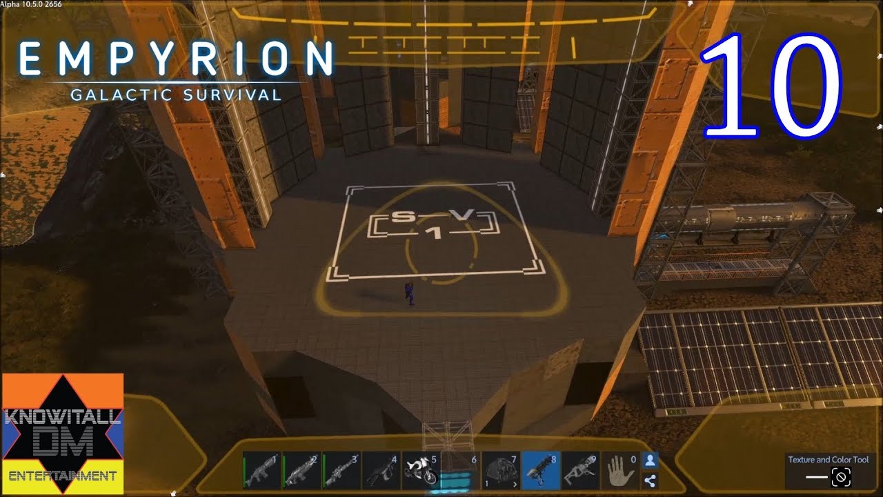 [10] SV LANDING PAD ONLINE!!!!!! Empyrion Galactic Survival Alpha 10+ Season 1 YouTube