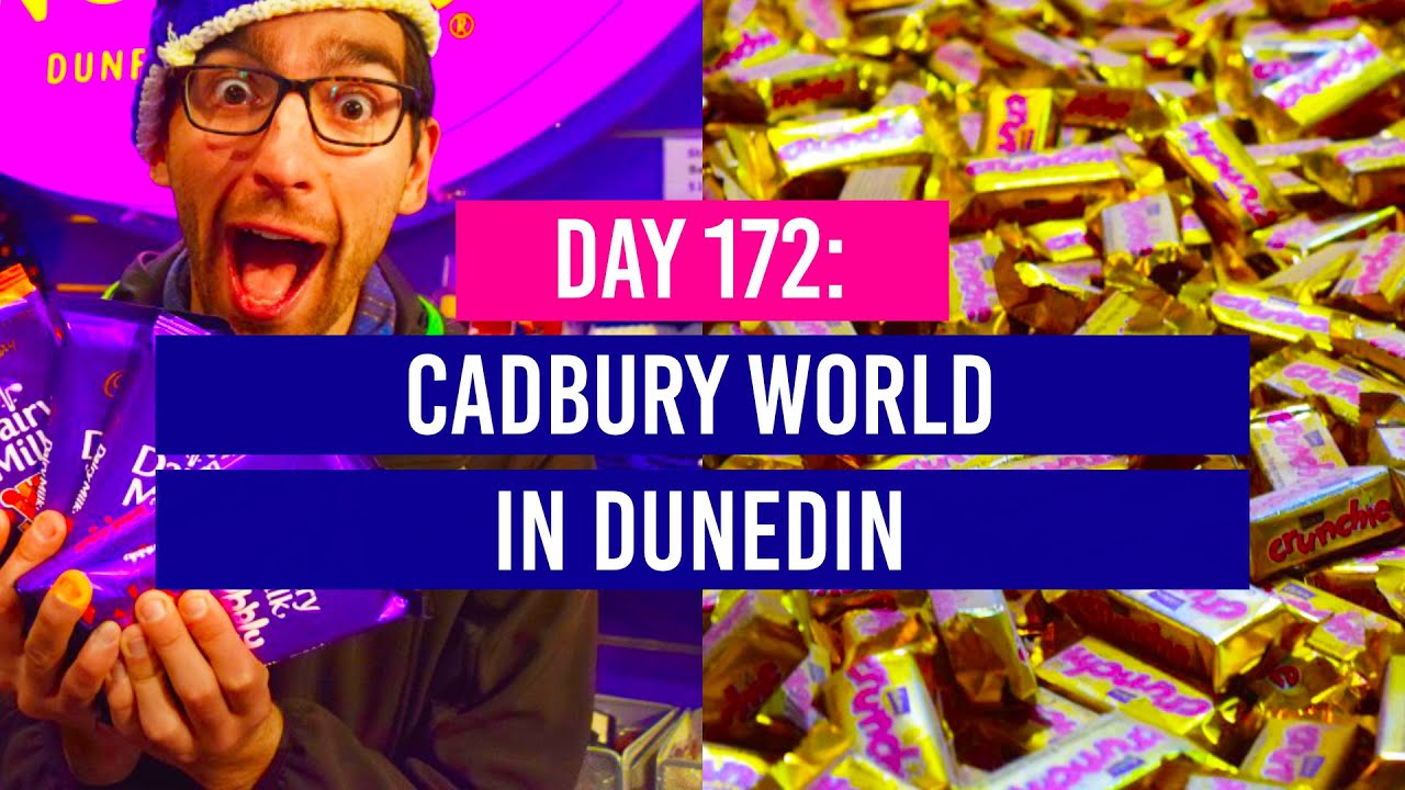 DAY 172 🍫 Cadbury Chocolate Factory in Dunedin New Zealand Travel YouTube