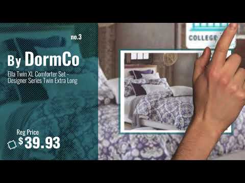 top-10-dormco-bedding-sets-[2018]:-owlette-purple-twin-xl-comforter-set---designer-series-twin-extra