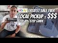 eBay Local Pickup Step-by-Step (REAL Transaction) Selling on EBAY 
