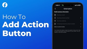 How To Add Action Button To Facebook Profile (2025)