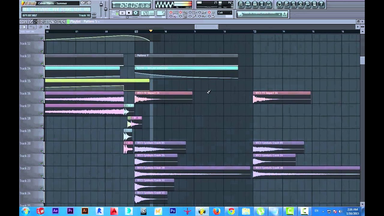 Calvin Harris - Summer (FL Studio FULL REMAKE + FLP)