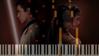 Across the Stars (Star Wars) - John Williams TUTO HARD Piano