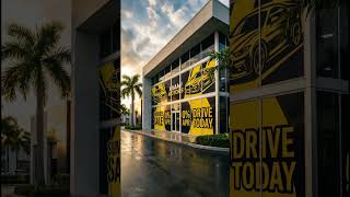 StarGrafix Miami: Dealership Window Wrap — Auto Showroom Branding