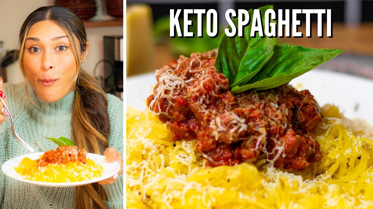 KETO SPAGHETTI AND MEAT SAUCE! How to Make Mayra's Super Simple Keto