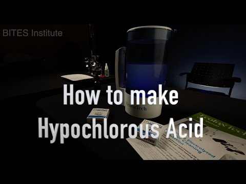 How to make Hypochlorous Acid