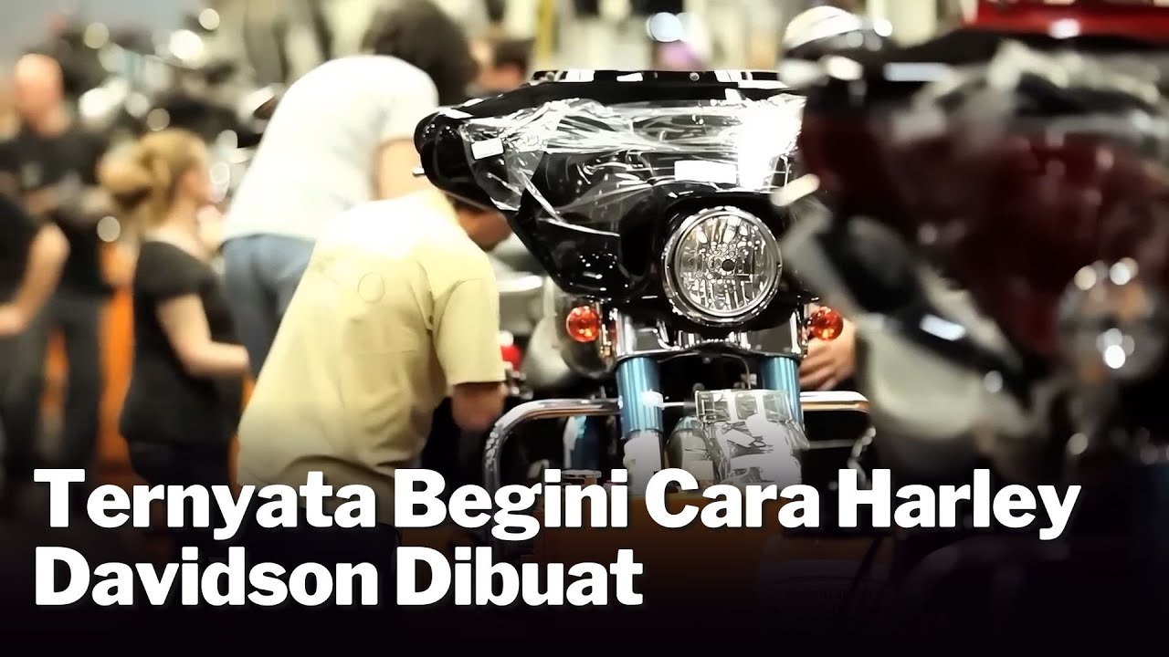 Ternyata Begini Cara Harley Davidson Dibuat… Lebih Gila dari yang Kamu Bayangkan! 