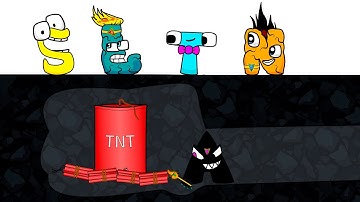 ITALIAN ALPHABET LORE " S T " 5 part | Alphabet Lore | Animation