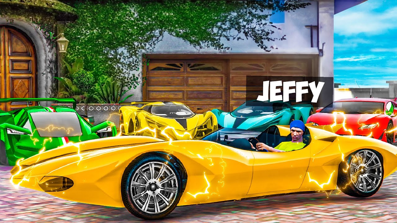 Jeffy Steals RARE TRILLIONAIRE Supercars in GTA 5!