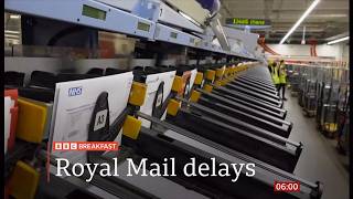 Ofcom criticised over Royal Mail performance (UK) 22/May/2026