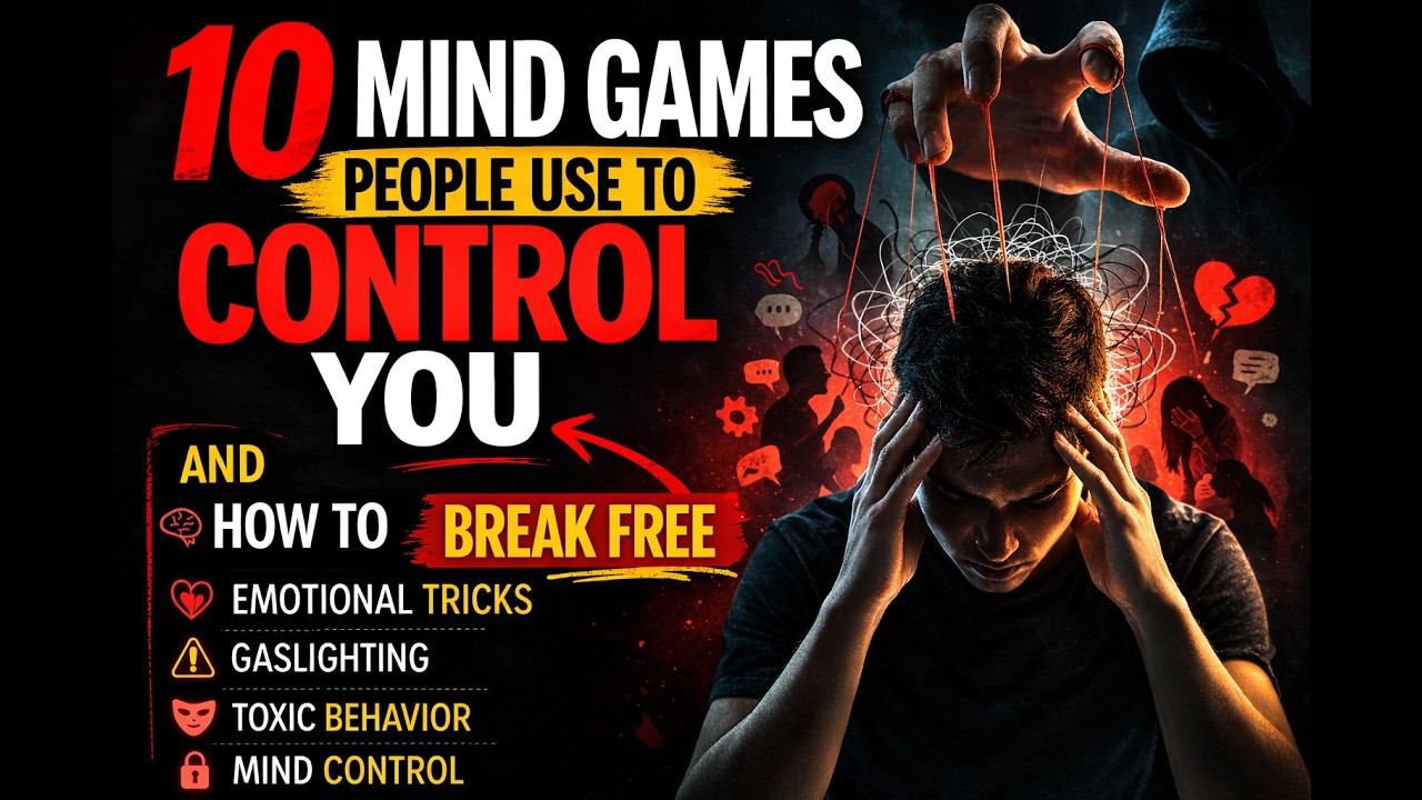 👉 10 Mind Games People Use to Control You (And How to Break Free) - YouTube