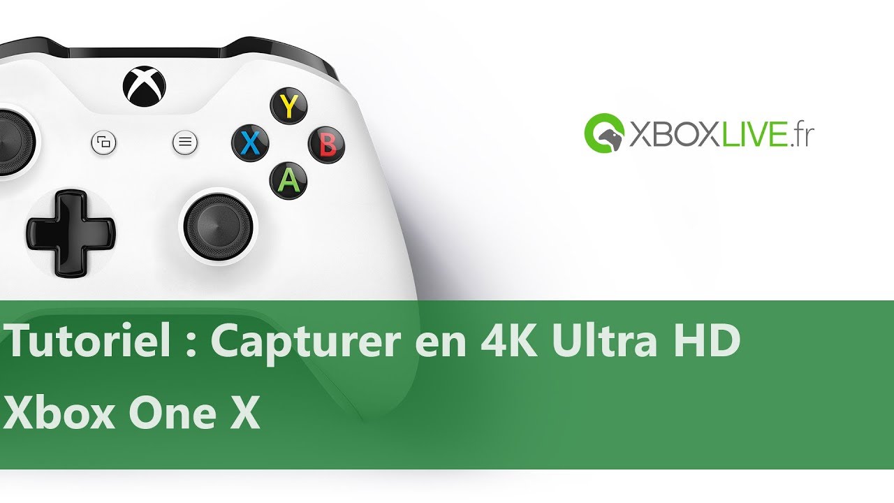 Comment faire des vidéos 4K Ultra HD avec la Xbox One X avec une clé