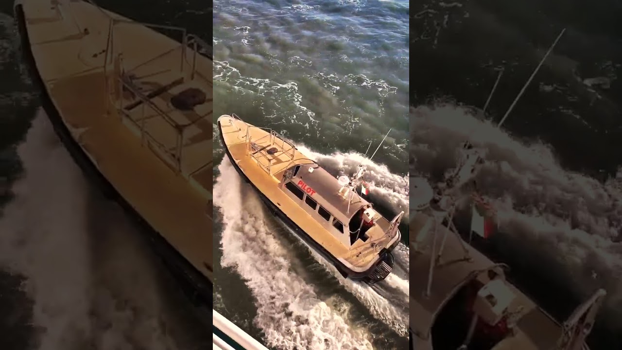 Pilot Gets Off Cruise Ship! 😳